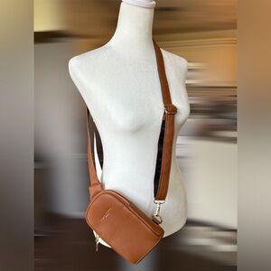 INICAT Brown Leather crossbody